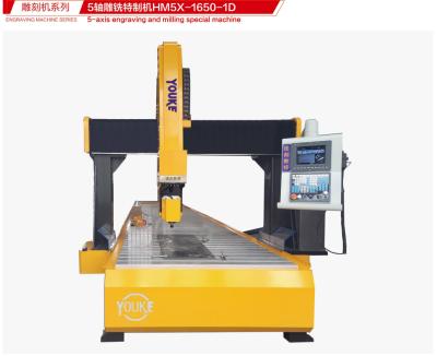 Machine de découpe, gravure et fraisage CNC pour granit (broche 6000 tr/min)