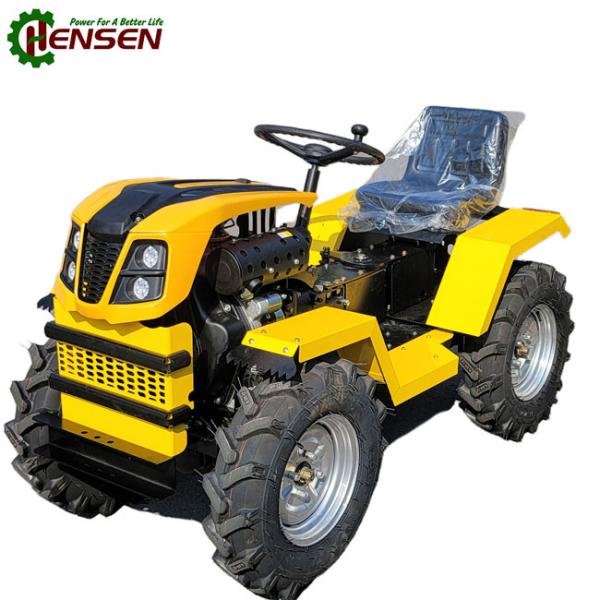 Trator de área pequena com assento ajustável OEM Trator de jardim compacto
