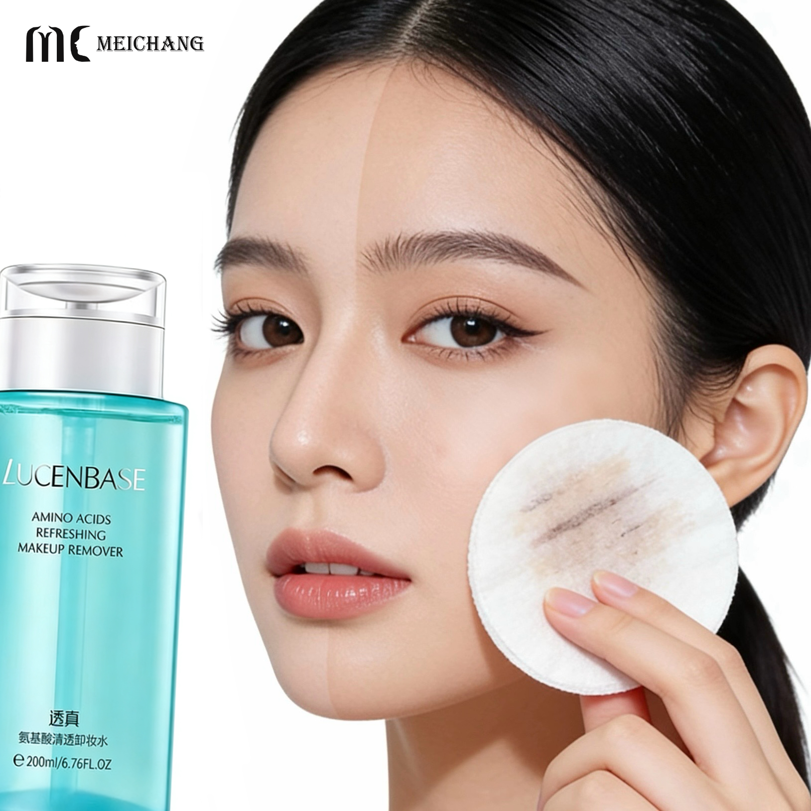 150ML/200ML/300ML/500ML External Pump Makeup Remover Bottle with Leak-Proof Seal and Medical-Grade External Pump