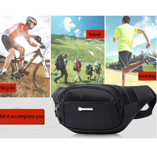 Multi-functional large-capacity outdoor sports Oxford cloth cash mobile phone waist bags