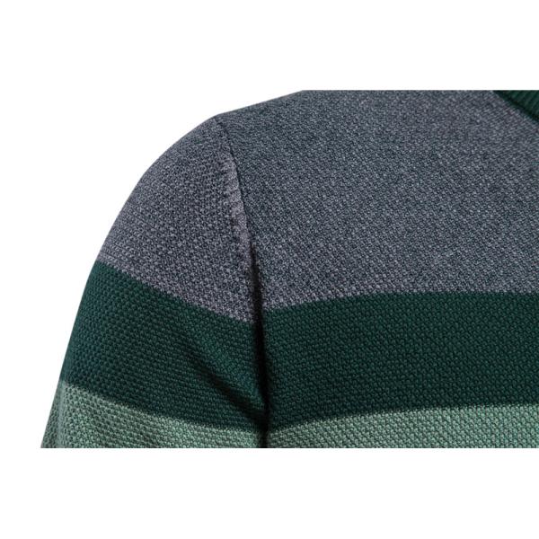 Spring Classic Fall and Spring Men's Knitwear Fashion Crew-Neck Knit Sweater Pullover
