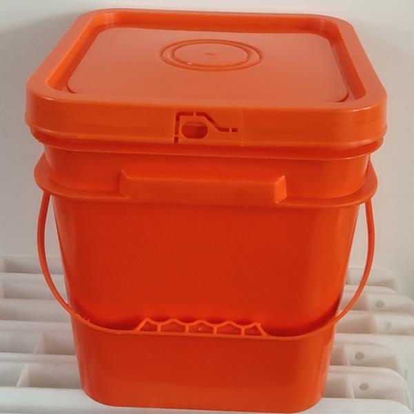 Cubo de plástico cuadrado para contenedor de basura para gatos 5L 6L 8L 12.5L 15L Diseño a prueba de fugas