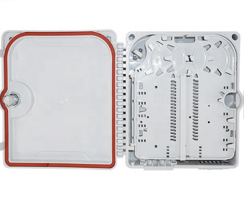 1.7kgs imperméabilisent la boîte optique gauche d'arrêt d'accessoires de la fibre IP65 12