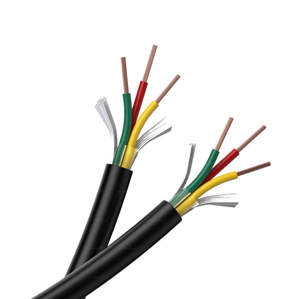 Copper PVC Power Cable 2-5 Core Shielded for Electrical Appliances