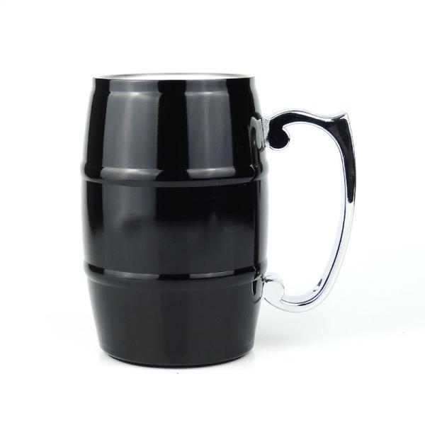 Stainless Steel Travel 16oz Portable Coffee Mug With A Handle