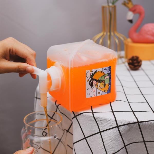 Sac doux carré 5L 10L 20L LDPE pliable pliable porte-liquide pour camping en plein air