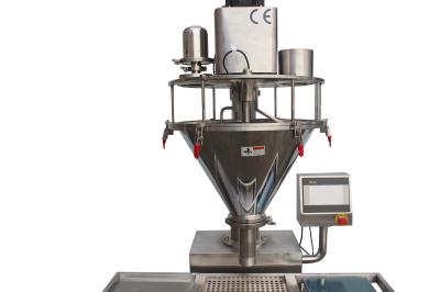 Stainless Steel Milk Pouch Packing Machine , PLC Dry Powder Filling Equipment