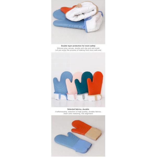 Multifunction Professional Heat Resistant Flexible Oven Gloves Silicone Oven Mitt
