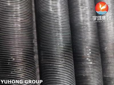 OEM Spiral Wound Finned Copper Tube Tubing 15mm ASME SA179
