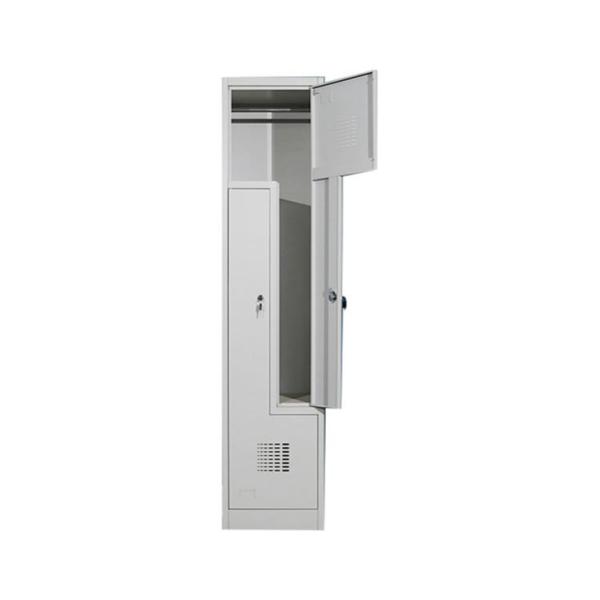 Steel Military Wardrobe Locker Office Vertical Two Person Steel Locker Wardrobe