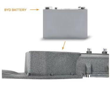 Lâmpadas de rua de alta luminosidade ao ar livre All In One Solar à prova d'água 100W 150W 200W