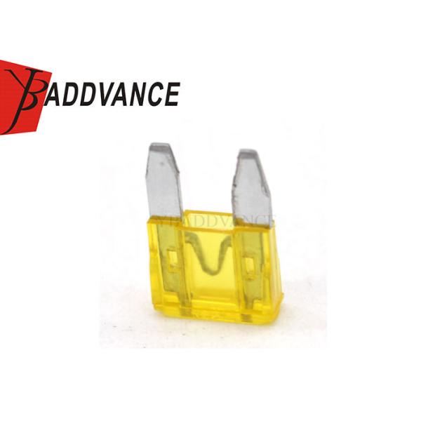 Пластиковый взрыватель лезвия PBT 3A 5A 10A 20A 30A Amp желтый автомобильный мини для автомобиля