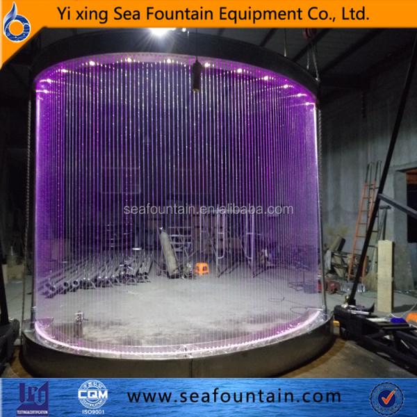 220V 380V Changeable Water Curtain Outdoor Multimedia Control