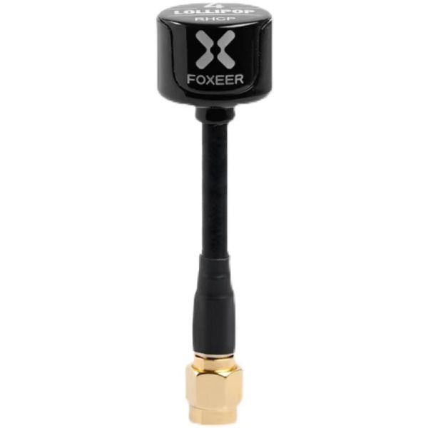 Super Mini 5.8G 2.5dBi SMA Male to Female & RP-SMA Male FPV Antenna Lollipop V4 Design for RC Drones & FPV Racing for FOXEER