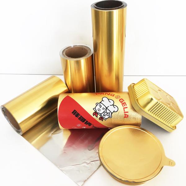 Customized Aluminum Foil Sealing Film Heat Sealing Film For Cup Lids Optimal Sealing At 180-250C