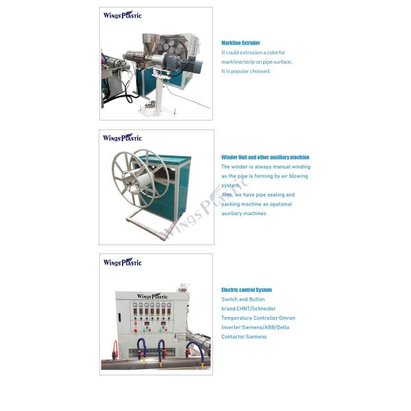 Волокно ливня усилило трубу водопровода PVC делая машину трубы pvc машины заплетая
