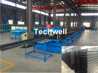 Petit pain d'échelle du câble CT100-600 électrique formant la machine pour faire les feuilles en acier de profil d'échelle de chemin de câbles
