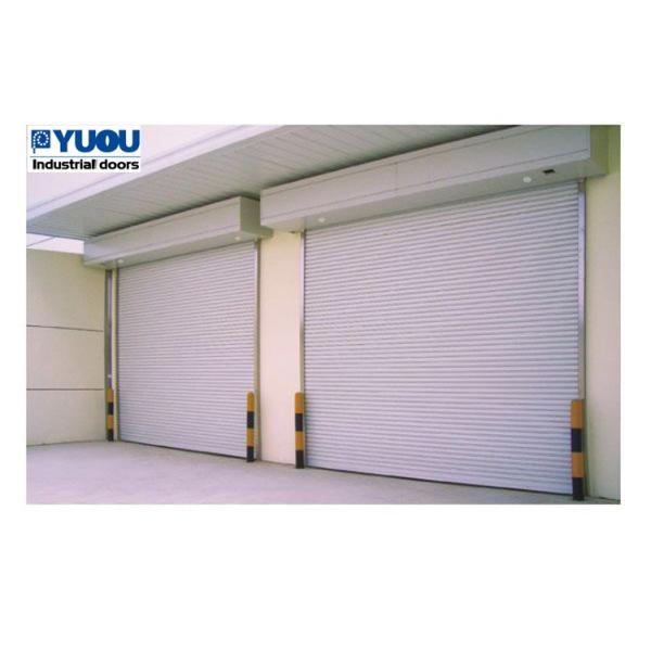 Warehouse 3h Fire Rated Roller Shutter Door Steel Roll Up Doors 1.5mm thickness