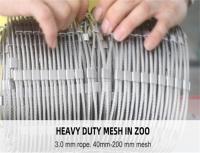 20 ans d'utilisation de vert de mur de câble métallique de longueur s'élevante de la maille 30m 40m 50m 100m