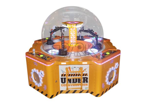 Coin Pusher Candy Vending Mini Claw Crane Game Machine With Gift For Players