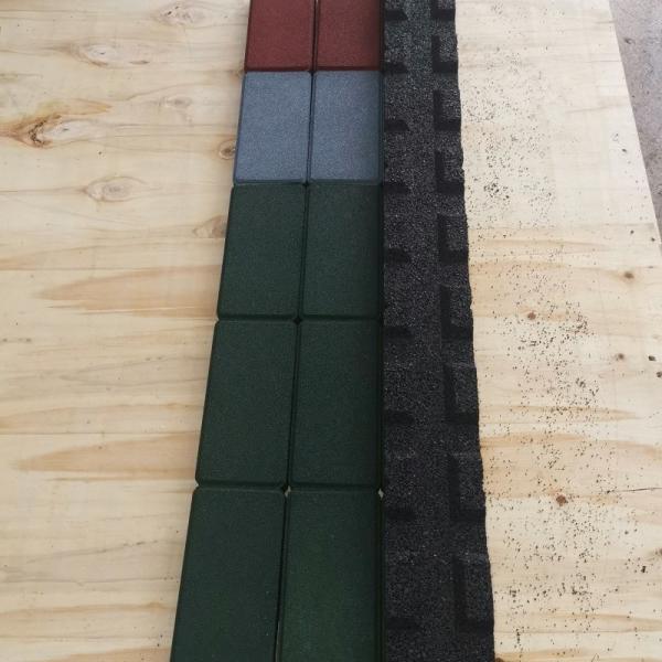 Colorful Rubber Border Edging 1200*20mm Garden Rubber Border Eco Friendly