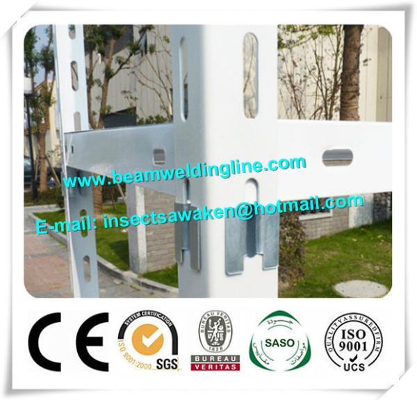 Light Duty Shelving Cold Formed Steel Column , C Z Purlin Roll Forming Machine