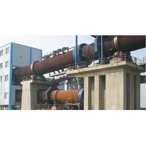 ISO роторной печи цемента роторной печи окиси цинка 3.5m×54m горизонтальный аттестовал