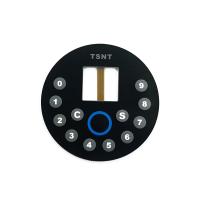 工業級PCB膜スイッチとオプショントップエボッシングカスタムパネル