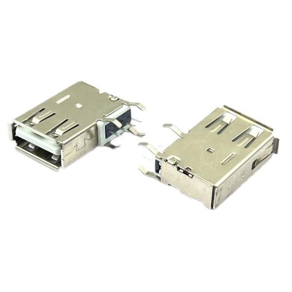 Белый USB2.0 DIP соединитель разъем RVS 4Pins