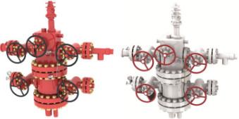 Well Drilling Oil Wellhead Equipment Assembled Thermal Wellhead Oil Medium
