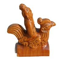 Le toit chinois de la Chine figure l'antiquité de sculpture en décoration de jardin