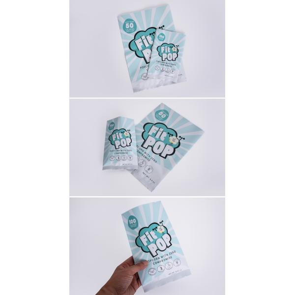 Устойчивая к влаге упаковка пищевых продуктов бумажная сумка Custom Printing Logo Takeaway Snack Упаковочный пакет