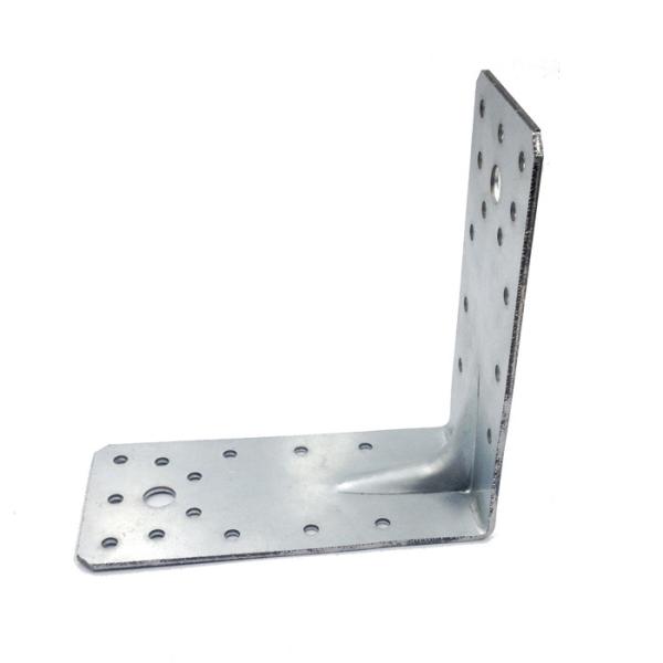 160 x 60mm Galvanised Flat Joining Plate Mending Repair Connector Plate for Wood Construction