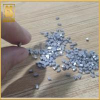 Les astuces de scie de carbure de tungstène de YG3 YG6X YG6 YW1 nickellent Gray Sintered enduit