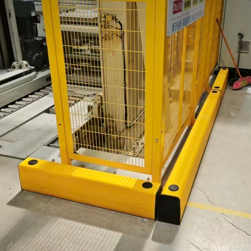 Floor Barrier Flexible Safety Barrier Protect Against Vehicle Forks