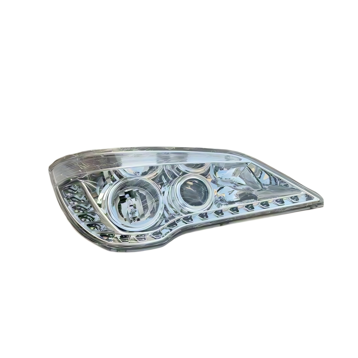 Yutong Bus Headlight Assembly LED Headlamp for ZK6122 Coach 24V PC Lens E-mark