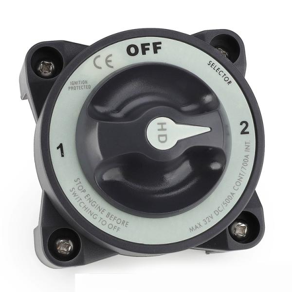 HD Series Heavy Duty 3 Position Selector Manual Battery Switch 11003