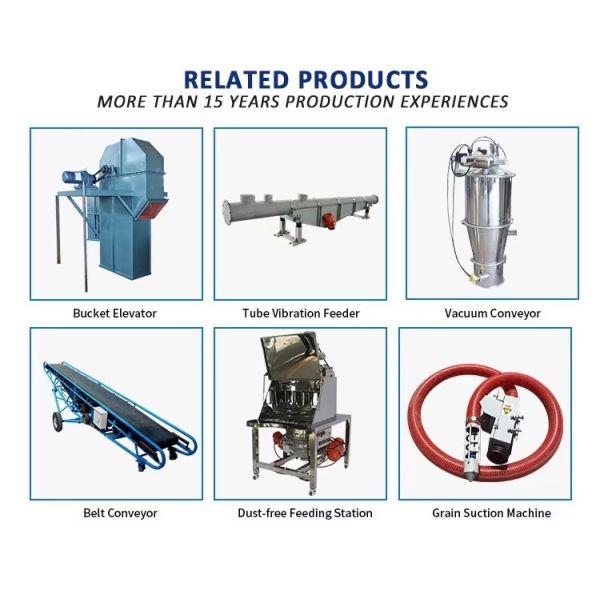 1m3/H-6m3/H Pneumatic Vacuum Conveyor Sugar Powder Vacuum Conveyor