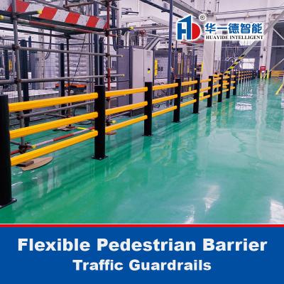 Barreiras flexíveis para pedestres Barreiras anti-colisão Barreiras de segurança para armazéns Barreiras de trânsito Barreiras de trânsito