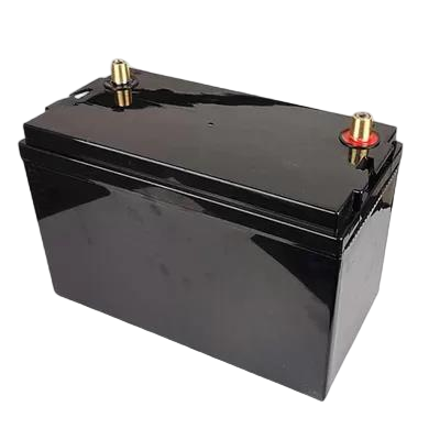 12V 100Ah Rechargeable LiFePO4 Lithium Storage Battery with Brass Bolt Terminals for Solar Panel, RoHS Compliant Made in China