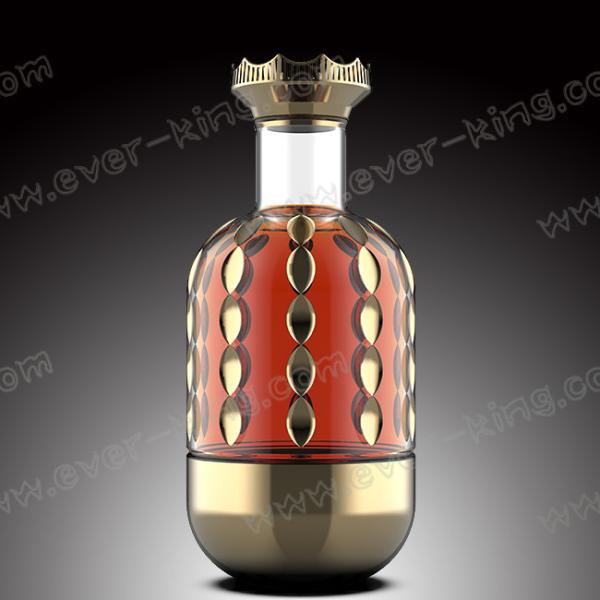 Бутылки духа бесцветного стекла дуриана 750ML форменные