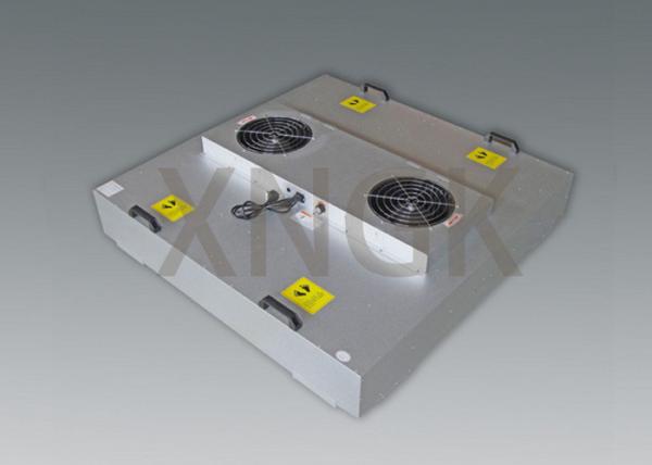 H13 / H14 Motorized HEPA Module Hood Fan Filter Unit Gal Frame Nylon Mesh Pre Filte