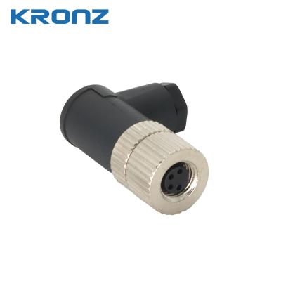 M8 5 Pin B Code IP67 Waterproof Industrial Connector