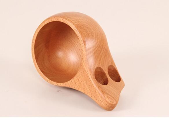 A wood and a craftsman Wood cup Coffee cup Wooden cup Travel Portable tea cup