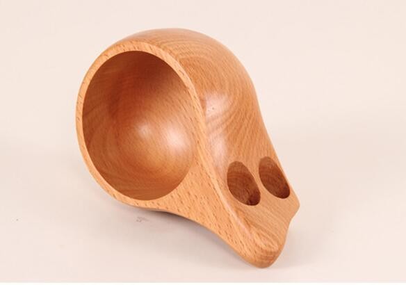A wood and a craftsman Wood cup Coffee cup Wooden cup Travel Portable tea cup