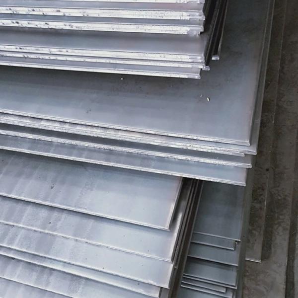 Placa de aço carbono suave Astm laminado a alta temperatura de S235jr A36 para a construção