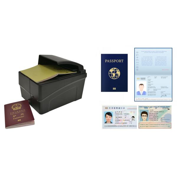 MEPR100+ OCR and RFID Plane Style Passport Reader Identity Document Scanner for Hotel Check in