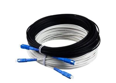 Indoor And Outdoor FTTH Flat Drop Fiber Cable G657A1