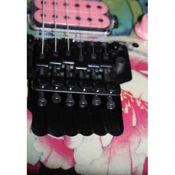 Custom Shop Flower Ibanezs style Electric Guitar free shipping