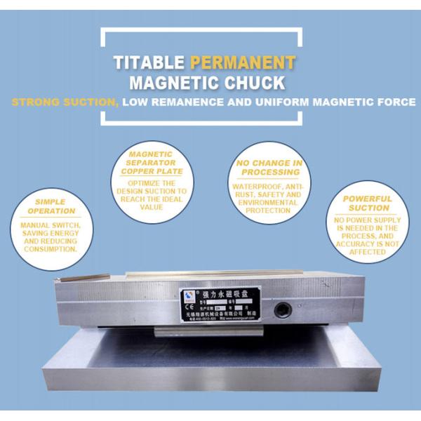 125x250mm Tiltable Permanent Magnetic Sine Table